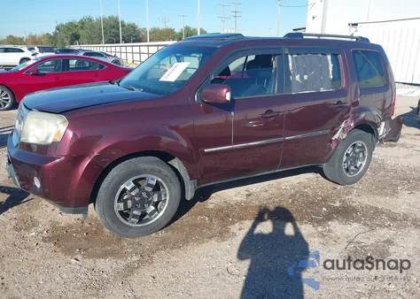 2011 Honda Pilot Touring из США, поврежденный, VIN 5FNYF4H94BB097476